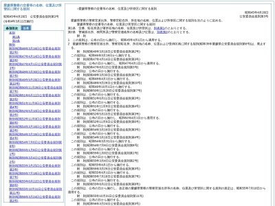 大洲警察署参川警察官連絡所(日本、〒791-3521愛媛県喜多郡内子町)