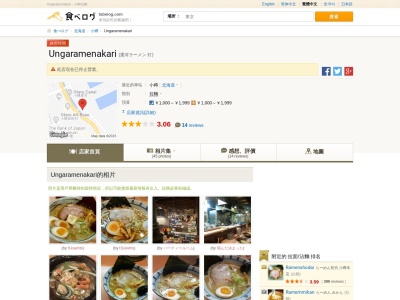 運河ラーメン 灯(日本、〒047-0007北海道小樽市港町6)
