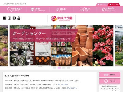 京成バラ園(日本、〒276-0046千葉県八千代市大和田新田７５５番地)