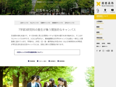 日吉キャンパス 銀杏並木(日本、〒223-0061神奈川県横浜市港北区日吉4丁目1)