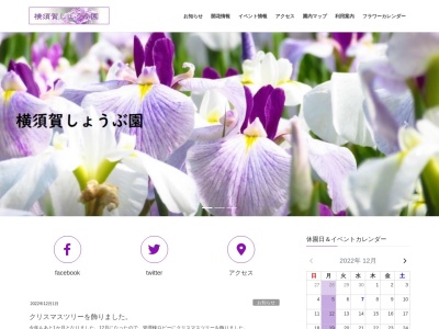 横須賀しょうぶ園(日本、〒238-0033 神奈川県横須賀市阿部倉18−1)