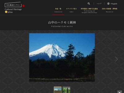 山中のハリモミ純林のクチコミ・評判とホームページ