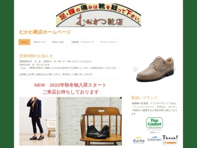 ドイツ健康シューズ むかわ靴店（甲府・岡島向かい）(日本、〒400-0032山梨県甲府市中央１丁目１−２２)