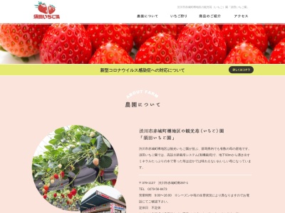 須田いちご園(群馬県渋川市赤城町樽287-1)