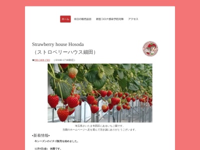 ストロベリーハウス 細田(日本、〒331-0071埼玉県さいたま市西区高木1782−1)