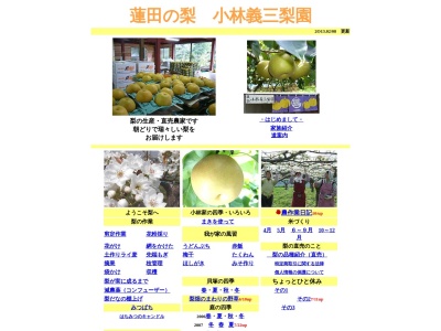 小林義三梨園(日本、〒349-0132埼玉県蓮田市貝塚８７１−１)
