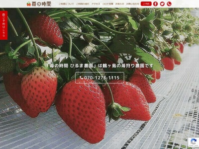 苺の時間 ひるま農園(日本、〒350-2214埼玉県鶴ヶ島市太田ヶ谷436)