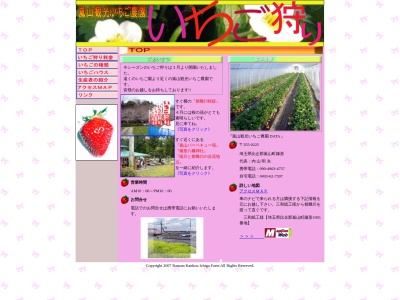 嵐山観光いちご農園のクチコミ・評判とホームページ