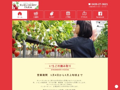 くるべりーファーム(千葉県君津市向郷1792)