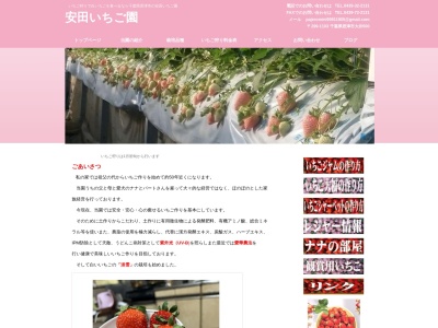 安田いちご園(千葉県君津市大井500)