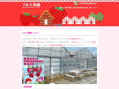 マルキ苺園(日本、〒289-1324千葉県山武市殿台484)