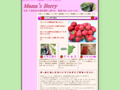 いちご狩り Mama's Berry(日本、〒297-0201千葉県長生郡長柄町上野１６８)