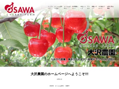 さくらんぼ狩り・フルーツ狩り 大沢農園(日本、〒405-0034山梨県山梨市上岩下1236)