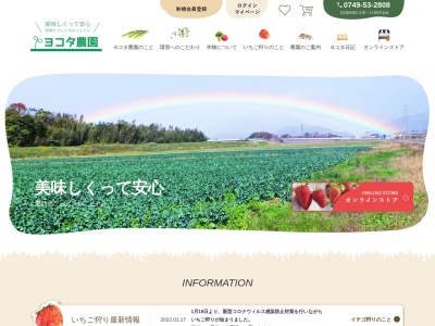 ヨコタ農園のクチコミ・評判とホームページ