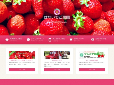 はないちご農園(日本、〒644-0041和歌山県日高郡美浜町田井)