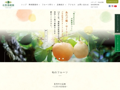 石原果樹園(日本、岡山県岡山市東区西隆寺893−6)
