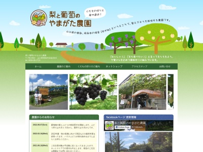 梨と葡萄のやまがた農園(日本、〒745-0402 山口県周南市金峰 山口県周南市大字金峰兼田桧山)