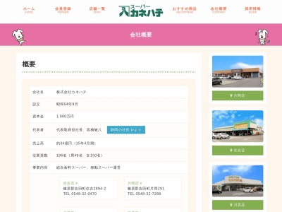 カネハチ本部(静岡県牧之原市細江4476-4)