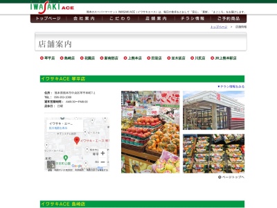 イワサキエース上熊本店(熊本県熊本市西区上熊本2-16-10)