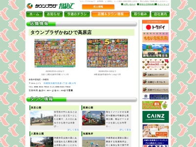 タウンプラザかねひで高原店(沖縄県沖縄市高原1-1-20)