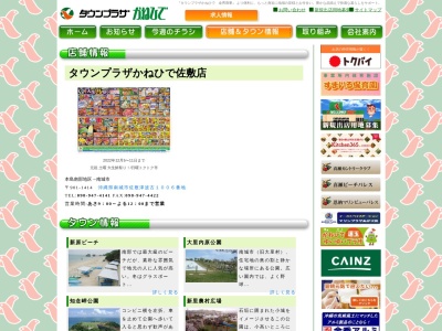 タウンプラザかねひで佐敷店(沖縄県南城市佐敷津波古1006)