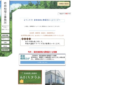 ランキング第3位はクチコミ数「0件」、評価「0.00」で「若林年税理士事務所」