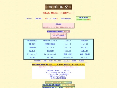 ランキング第2位はクチコミ数「0件」、評価「0.00」で「那須高原」