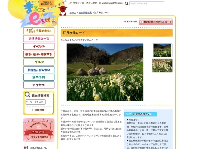江月水仙ロード(日本、〒299-1907千葉県安房郡鋸南町江月448)