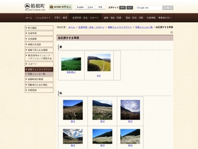 仙石原すすき草原(日本、〒250-0631神奈川県足柄下郡箱根町仙石原)