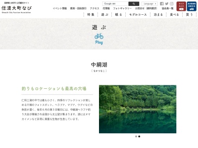 中綱湖の大山桜(日本、〒398-0001 長野県大町市平)