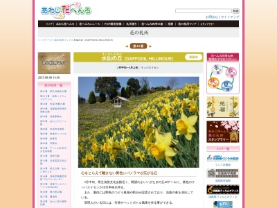 水仙の丘(日本、〒656-1521兵庫県淡路市多賀369−9)