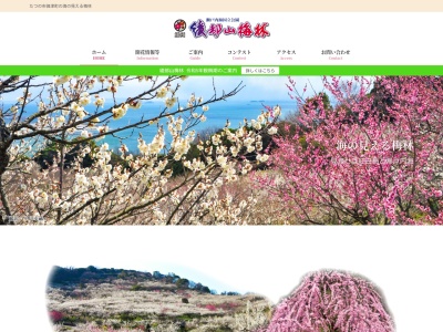 綾部山梅林(日本、〒671-1301兵庫県たつの市御津町黒崎1492)