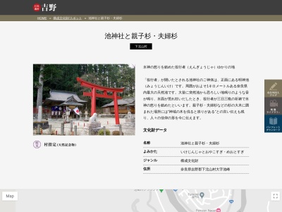 日本遺産 親子杉・夫婦杉(日本、〒639-3804奈良県吉野郡下北山村池峰)