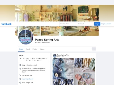 Peace Spring Arts(日本、〒904-0324沖縄県中頭郡読谷村長浜7−1)
