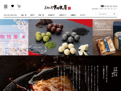 煎餅工房 さがえ屋 本店 (山形県寒河江市)(日本、〒991-0044 山形県寒河江市越井坂町100)