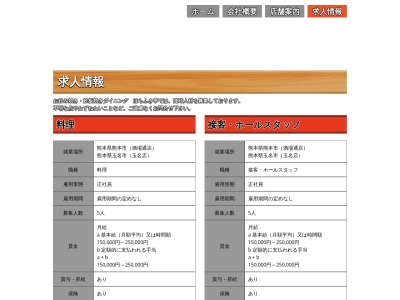ほらふき亭菊池店(日本、〒861-1323熊本県菊池市西寺1406−8)