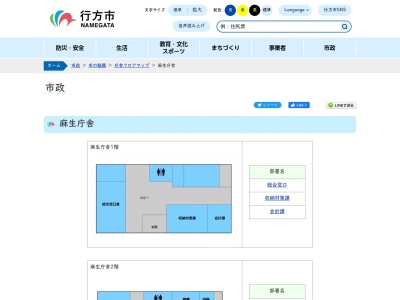 ランキング第2位はクチコミ数「26件」、評価「3.55」で「行方市 麻生庁舎」