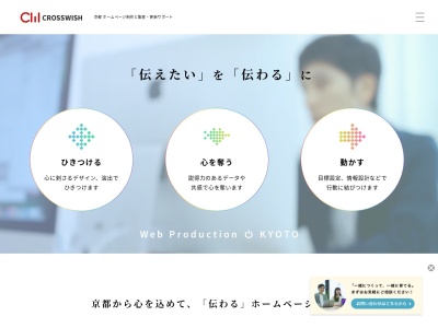 株式会社クロスウィッシュ(日本、〒604-8262京都府京都市中京区油小路三条上ル宗林町98英守ビル211)
