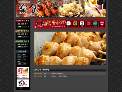 炭火焼ダイニング 楽笑 春日部駅東口店(日本、〒344-0062埼玉県春日部市粕壁東1丁目1−5)