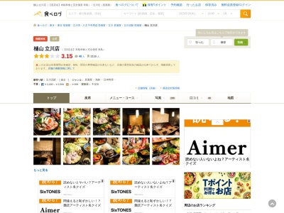 ランキング第8位はクチコミ数「0件」、評価「0.00」で「立川駅前 居酒屋 本格和食と完全個室 幸鳥 立川店 個室/焼き鳥/和食」