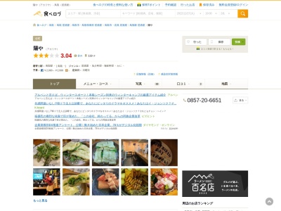 陽や(日本、〒680-0834鳥取県鳥取市永楽温泉町３８３)